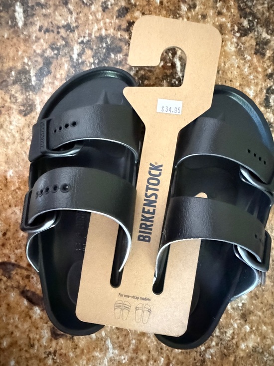 Birkenstock Other - Size 33 Birkenstock kids  Black Arizona EVA Dual-Strap Sandals